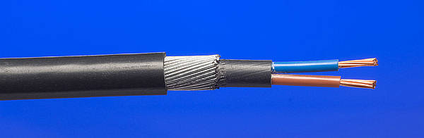 XLPE Industrial Multi Core Swa Cable , 6942X Steel Wire Armour Cable